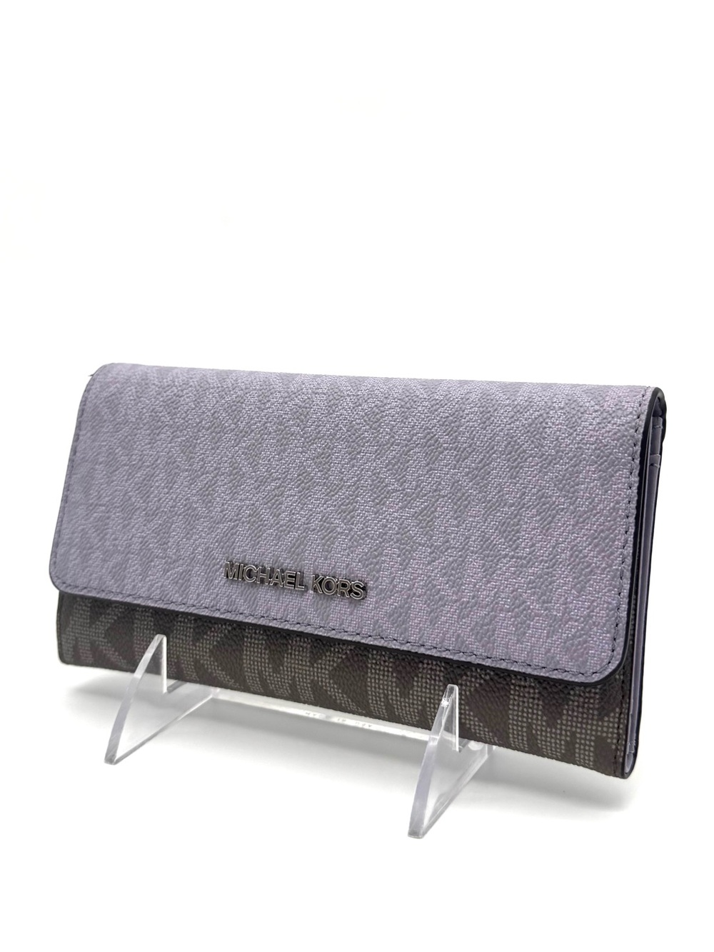 Michael Kors Large Jet Set Travel Trifold Wallet - Lilac